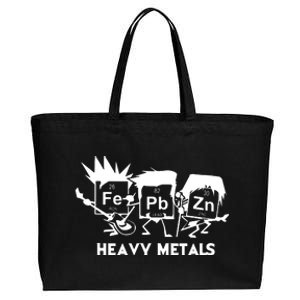 Funny Chemistry Gift Heavy Metals Cotton Canvas Jumbo Tote