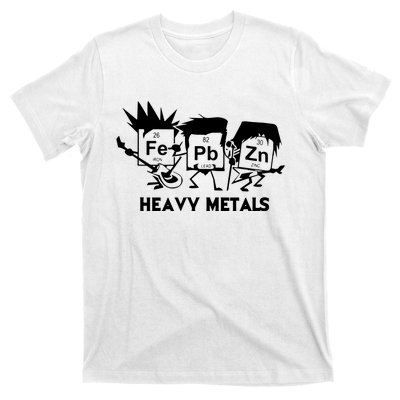 Funny Chemistry Gift Heavy Metals T-Shirt