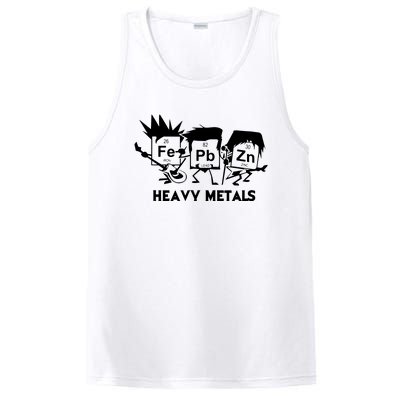 Funny Chemistry Gift Heavy Metals PosiCharge Competitor Tank