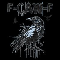 F-CAW-F Crow Grunge Adult Humor  Impact Tech Backpack