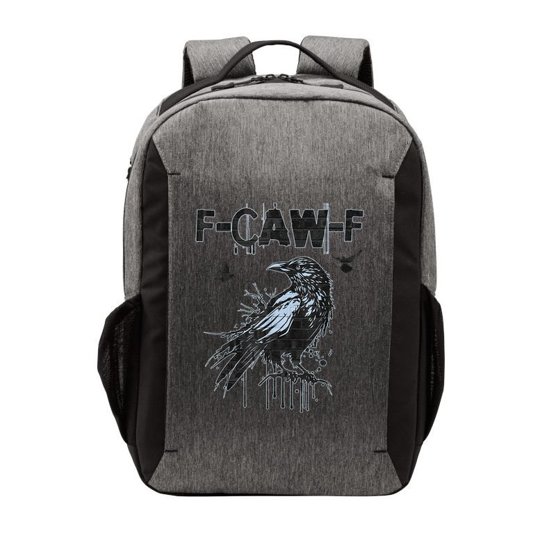 F-CAW-F Crow Grunge Adult Humor  Vector Backpack
