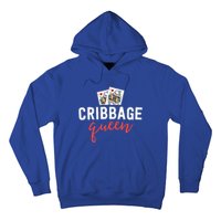 Funny Cribbage Gift Cribbage Queen Player Mom Gift Great Gift Hoodie