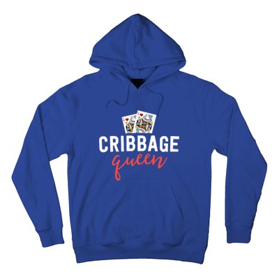 Funny Cribbage Gift Cribbage Queen Player Mom Gift Great Gift Hoodie