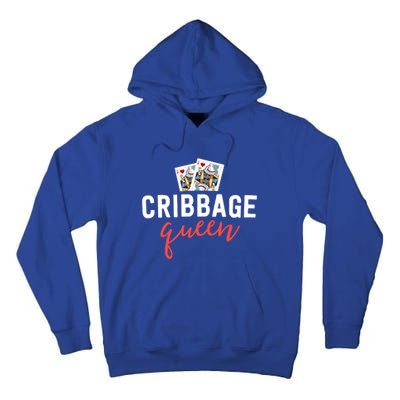 Funny Cribbage Gift Cribbage Queen Player Mom Gift Great Gift Tall Hoodie