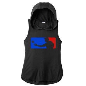 Funny Cornhole Gift For Men Women Bean Bag Toss Game Players Ladies PosiCharge Tri-Blend Wicking Draft Hoodie Tank