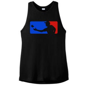 Funny Cornhole Gift For Men Women Bean Bag Toss Game Players Ladies PosiCharge Tri-Blend Wicking Tank