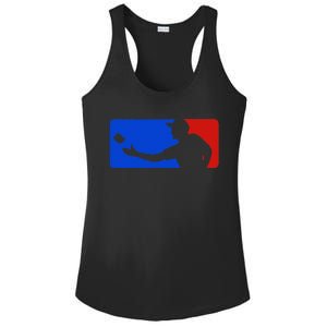 Funny Cornhole Gift For Men Women Bean Bag Toss Game Players Ladies PosiCharge Competitor Racerback Tank