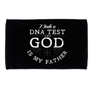 Funny Christian Gift Catholic Pastor God Is My Father Faith Microfiber Hand Towel