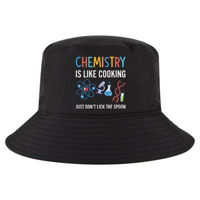 Funny Chemist Gifts Chemistry Is Like Cooking Science Nerd Cool Comfort Performance Bucket Hat