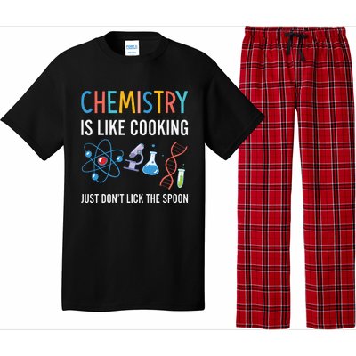 Funny Chemist Gifts Chemistry Is Like Cooking Science Nerd Pajama Set