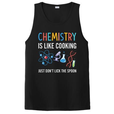 Funny Chemist Gifts Chemistry Is Like Cooking Science Nerd PosiCharge Competitor Tank