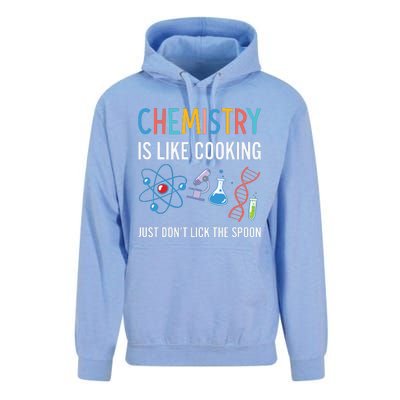 Funny Chemist Gifts Chemistry Is Like Cooking Science Nerd Unisex Surf Hoodie