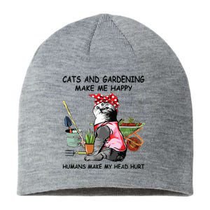 Funny Cats Garden For Women Sustainable Beanie