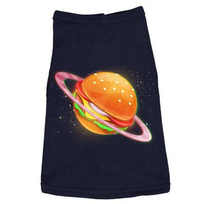 Funny Cosmic Galaxy Burger Planet Doggie Tank