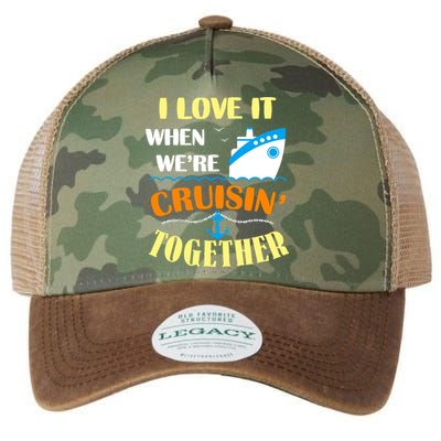 Family Cruise Group Cruise Humor Cruising Gifts Cute Cruises Legacy Tie Dye Trucker Hat