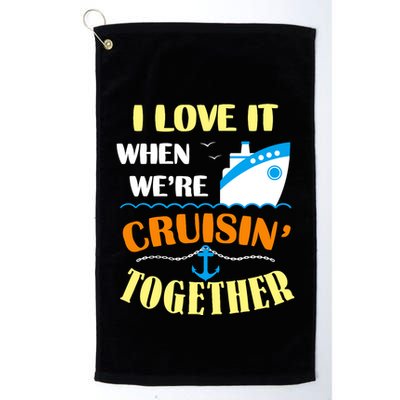 Family Cruise Group Cruise Humor Cruising Gifts Cute Cruises Golf Towel