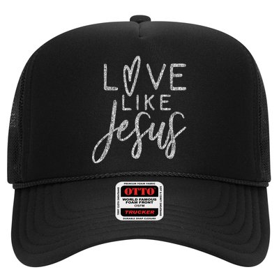 Forever Christian & Gear Cute Christian Love Like Jesus With Heart  Hat