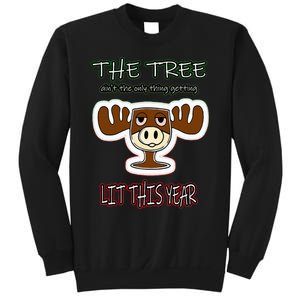 Funny Christmas Get Lit Sweatshirt