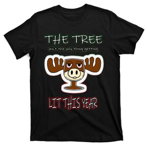 Funny Christmas Get Lit T-Shirt