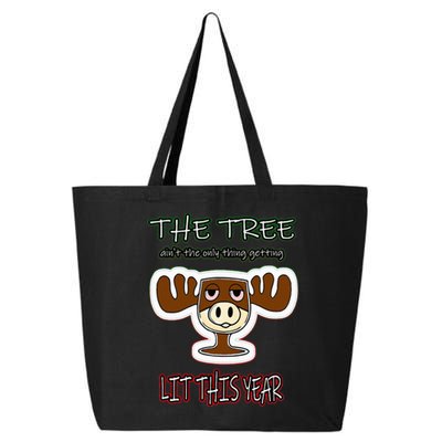 Funny Christmas Get Lit 25L Jumbo Tote