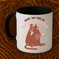 Funny Cat Give Em The Ol Razzle Dazzle Mug