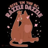 Funny Cat Give Em The Ol Razzle Dazzle Visor