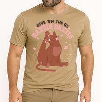 Funny Cat Give Em The Ol Razzle Dazzle Performance Shirt