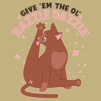 Funny Cat Give Em The Ol Razzle Dazzle T-Shirt