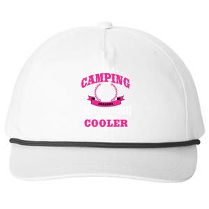 Funny Camping Grandma Saying Summer Camp Gift Snapback Five-Panel Rope Hat