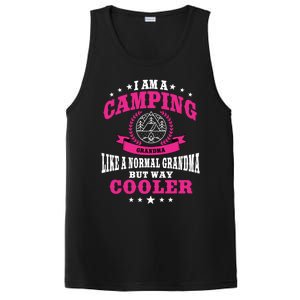 Funny Camping Grandma Saying Summer Camp Gift PosiCharge Competitor Tank