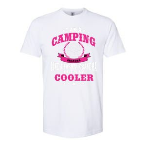 Funny Camping Grandma Saying Summer Camp Gift Softstyle CVC T-Shirt