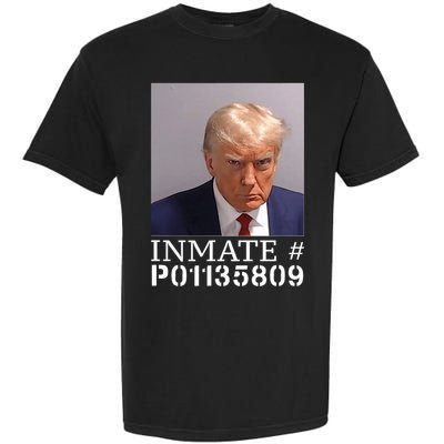 Fulton County Georgia Jail Prisoner Inmate P01135809 Mugshot Garment-Dyed Heavyweight T-Shirt