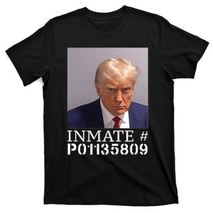 Fulton County Georgia Jail Prisoner Inmate P01135809 Mugshot T-Shirt