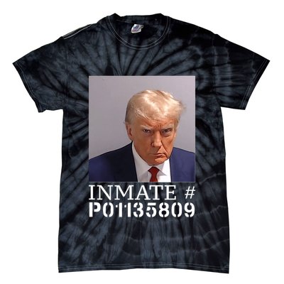 Fulton County Georgia Jail Prisoner Inmate P01135809 Mugshot Tie-Dye T-Shirt