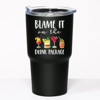 Funny Cruise Gifts Blame It On The Drink Package Tumbler