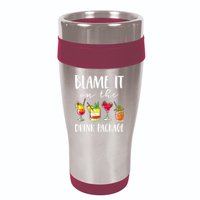 Funny Cruise Gifts Blame It On The Drink Package 16oz Travel Tumbler