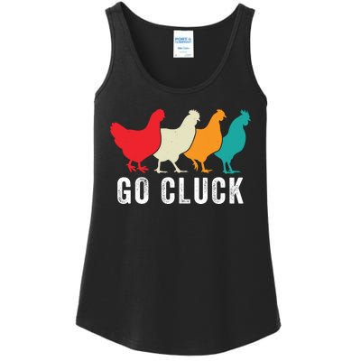 Funny Chicken Go Cluck Chicken Pet Chicken Lovers Funny Chicken Chickens Ladies Essential Tank