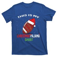 Football Christmas Gift Pajama Tee Family Matching 2020 Funny Gift T-Shirt