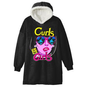 Funny Curls Gym Weightlifting Bodybuilding Fitness Meaningful Gift Hooded Wearable Blanket