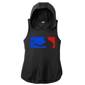 Funny Cornhole Gift For  Bean Bag Toss Game Players Ladies PosiCharge Tri-Blend Wicking Draft Hoodie Tank