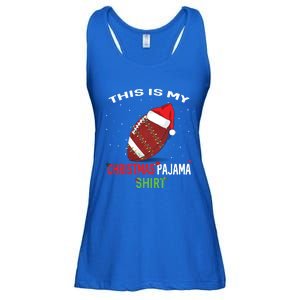 Football Christmas Gift Pajama Tee Family Matching 2020 Funny Gift Ladies Essential Flowy Tank