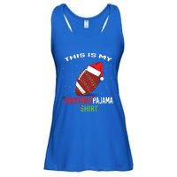 Football Christmas Gift Pajama Tee Family Matching 2020 Funny Gift Ladies Essential Flowy Tank