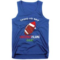 Football Christmas Gift Pajama Tee Family Matching 2020 Funny Gift Tank Top