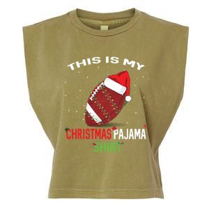 Football Christmas Gift Pajama Tee Family Matching 2020 Funny Gift Garment-Dyed Women's Muscle Tee