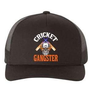 Funny Cricket Gangster Quote Cricket Player Yupoong Adult 5-Panel Trucker Hat