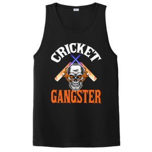 Funny Cricket Gangster Quote Cricket Player PosiCharge Competitor Tank