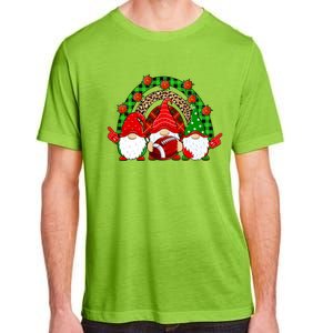 Football Christmas Gnomes Football Player Xmas Party Cool Gift Adult ChromaSoft Performance T-Shirt