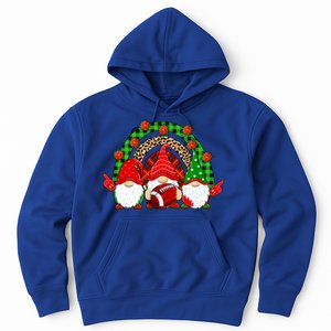 Football Christmas Gnomes Football Player Xmas Party Cool Gift Hoodie