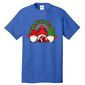 Football Christmas Gnomes Football Player Xmas Party Cool Gift Tall T-Shirt