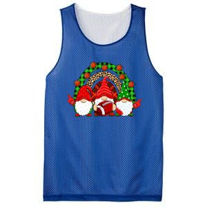 Football Christmas Gnomes Football Player Xmas Party Cool Gift Mesh Reversible Basketball Jersey Tank